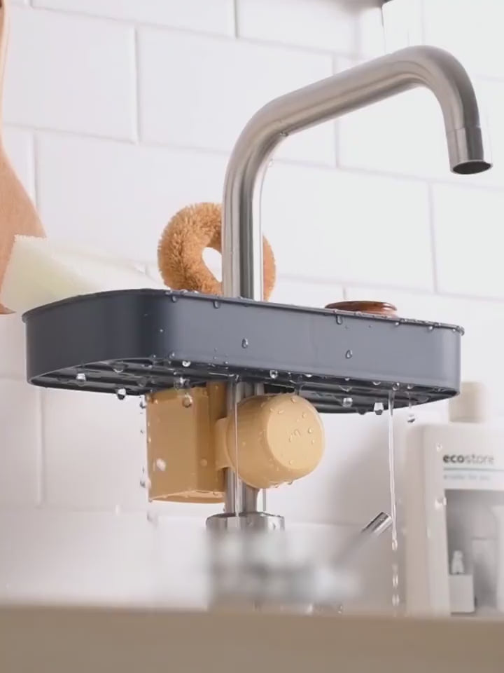 Perforation-free Shelf For Household Kitchen Drain